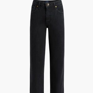 KHAITE Danielle Jeans in Prescott (Black Jeans)